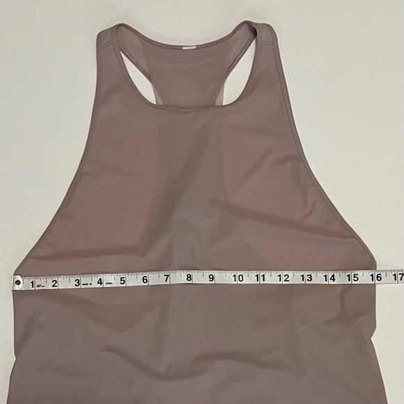 Lululemon Never Still Tank Top Smoky Blush Mauve Pink 6/S/Small Racerback Mesh - Picture 10 of 11